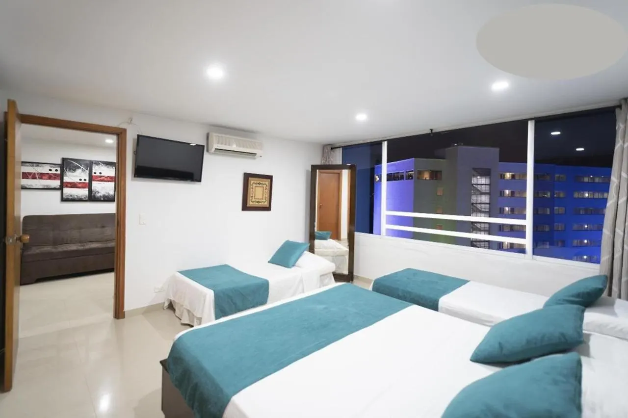 Apartment Al-1C Apartamento De 1 Alcoba Cerca Al Mar Aire Acondicionado Wifi Y Piscina Cartagena Colombia