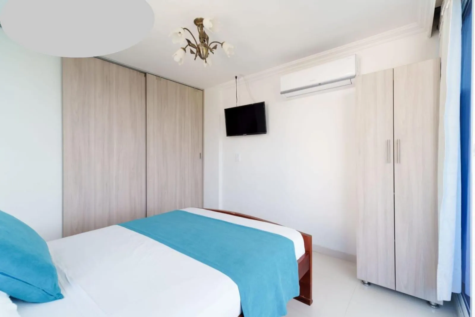 Al-1C Apartamento De 1 Alcoba Cerca Al Mar Aire Acondicionado Wifi Y Piscina Cartagena Colombia