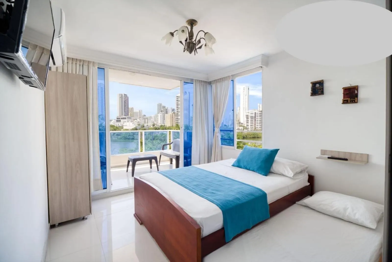 Al-1C Apartamento De 1 Alcoba Cerca Al Mar Aire Acondicionado Wifi Y Piscina Cartagena